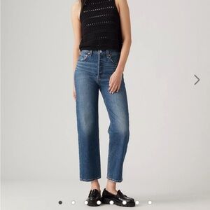 Levi’s ribcage straight jean